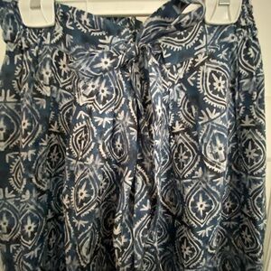 Pants Wide leg Batik Print